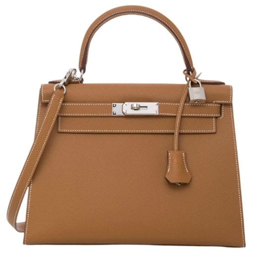 Kelly 28 leather handbag