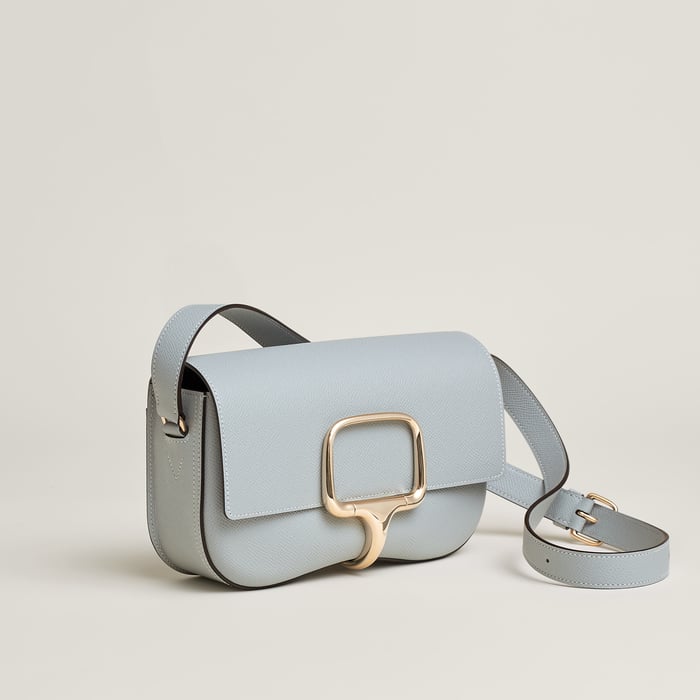 Bleu Glacier Hermès Della Cavalleria Elan Bag