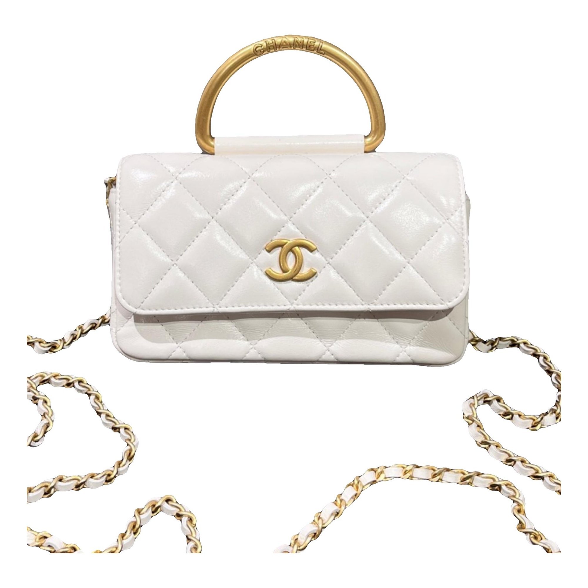 Timeless Classique Top Handle leather handbag