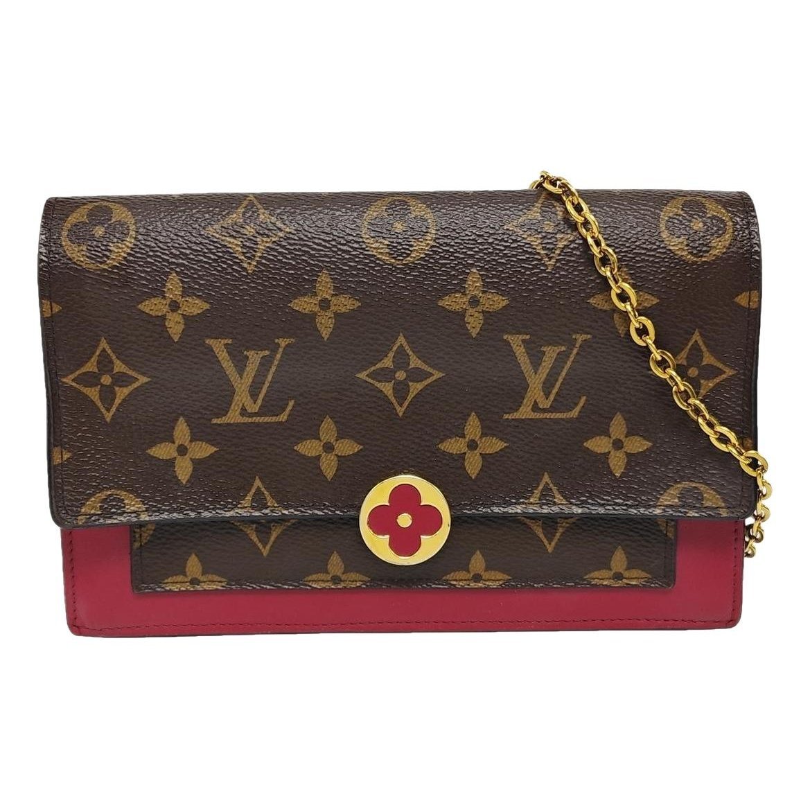 Chaîne Flore leather handbag