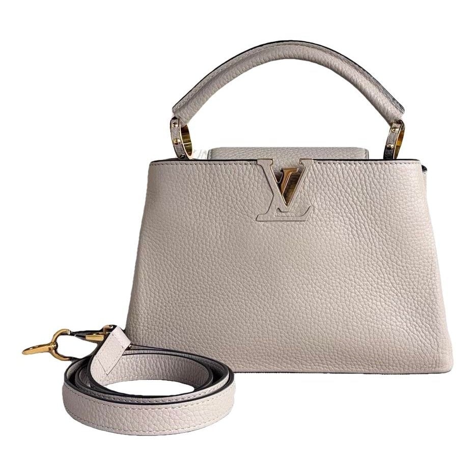Capucines leather handbag