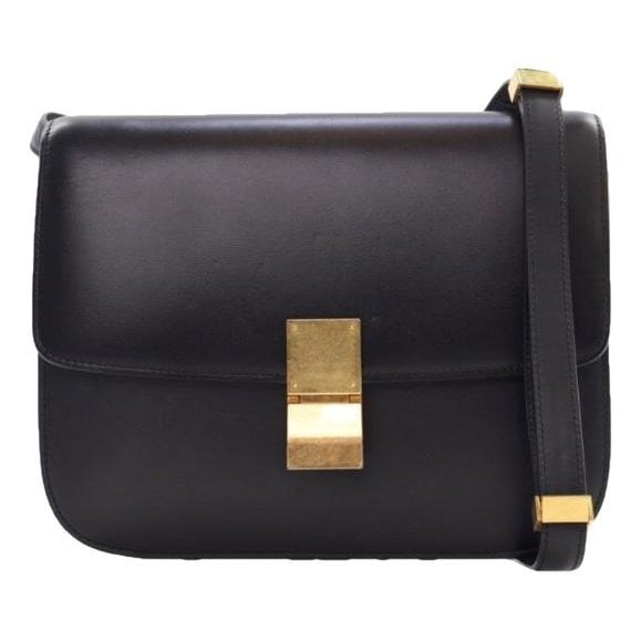 Leather crossbody bag