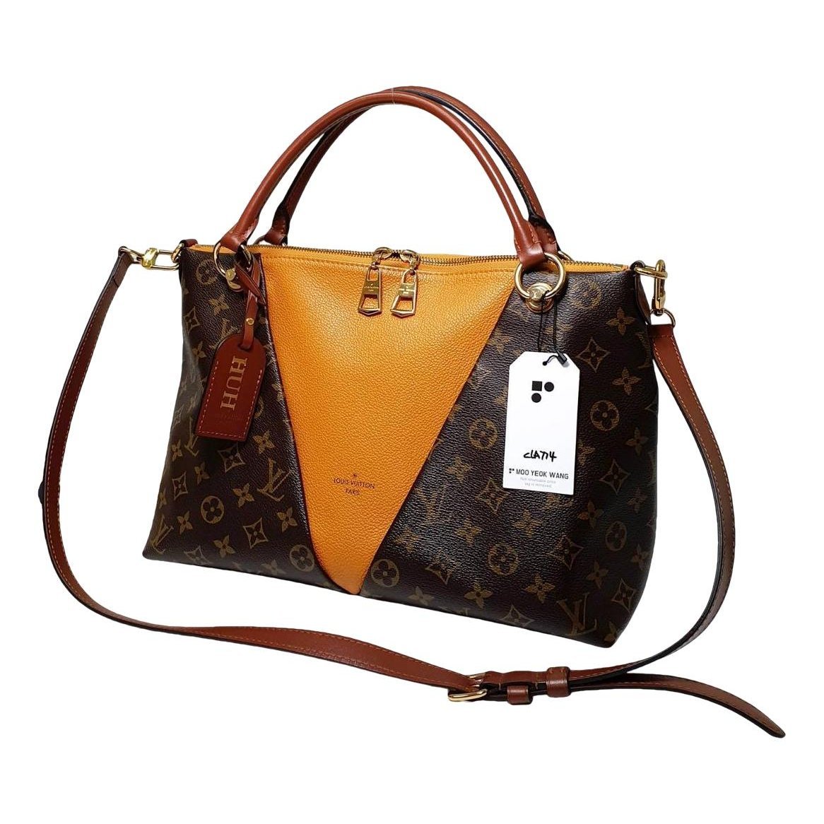 Leather handbag