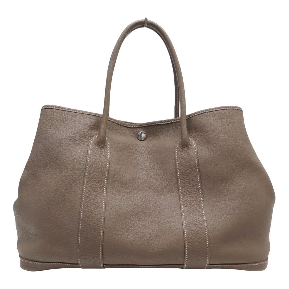 Hermes Garden Party 30 Handbag Beige 2009