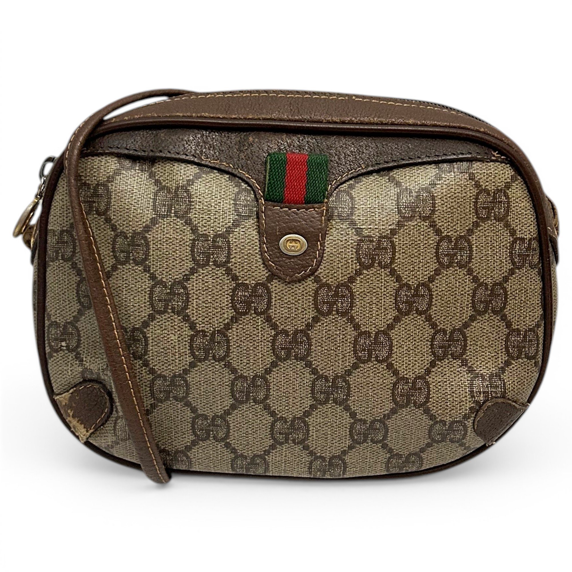 Leather crossbody bag