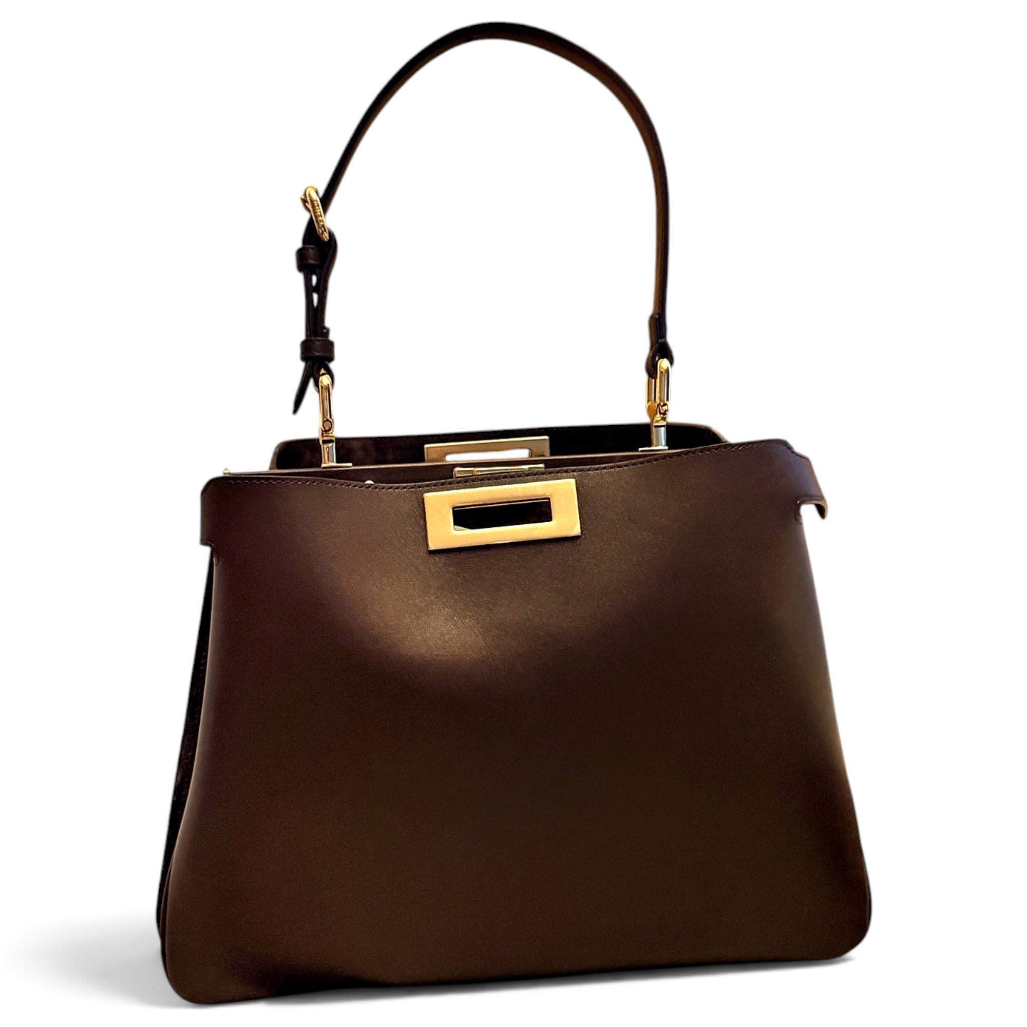 Peekaboo X-Lite leather handbag