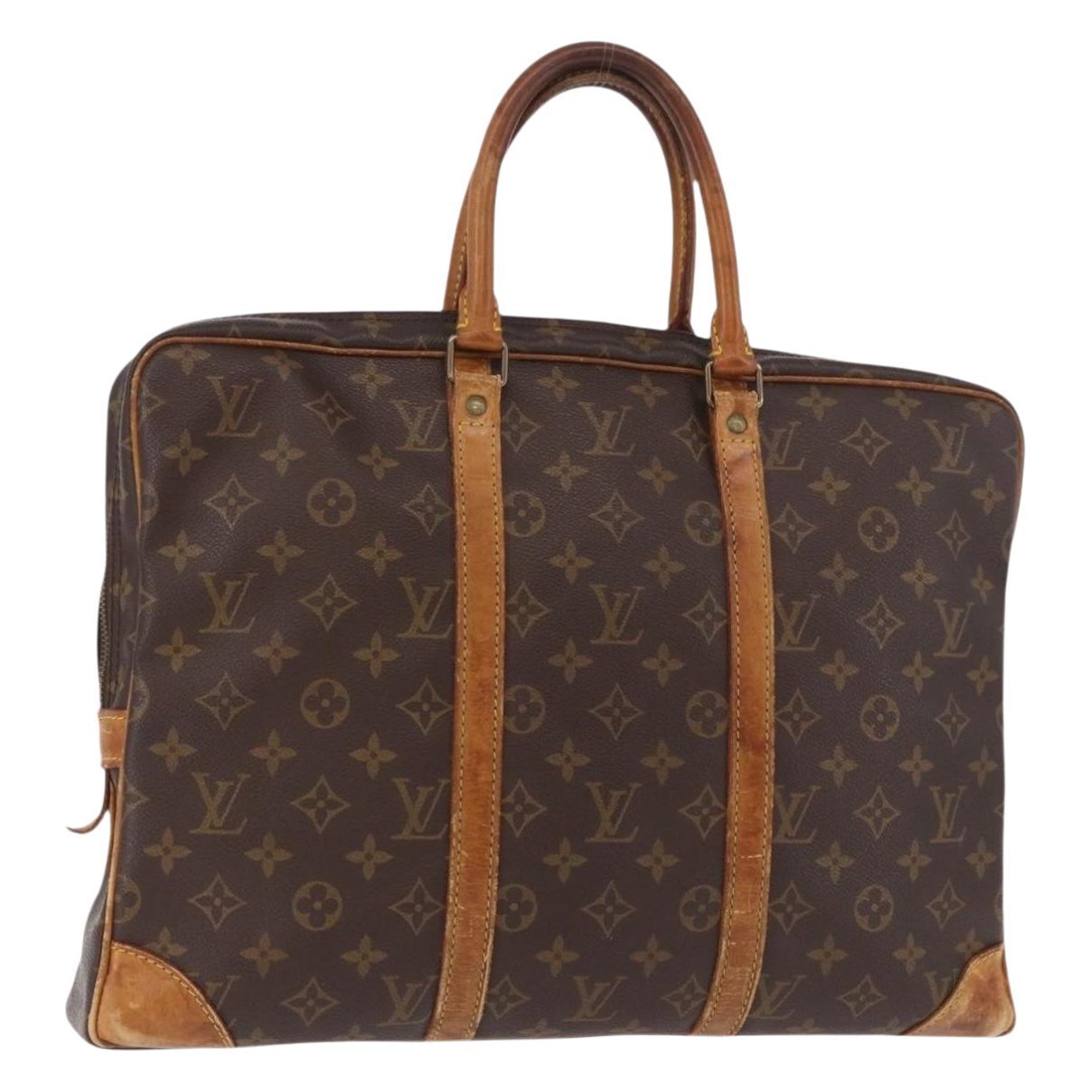 Louis Vuitton Porte Documents Voyage leather bag