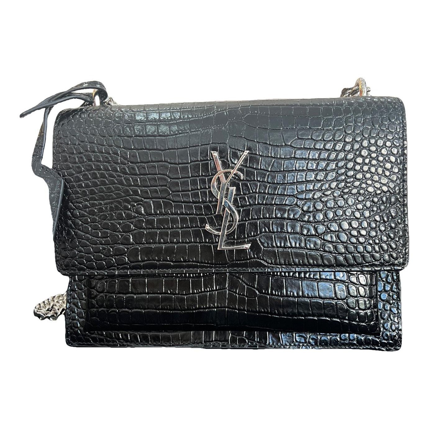 Sunset leather crossbody bag
