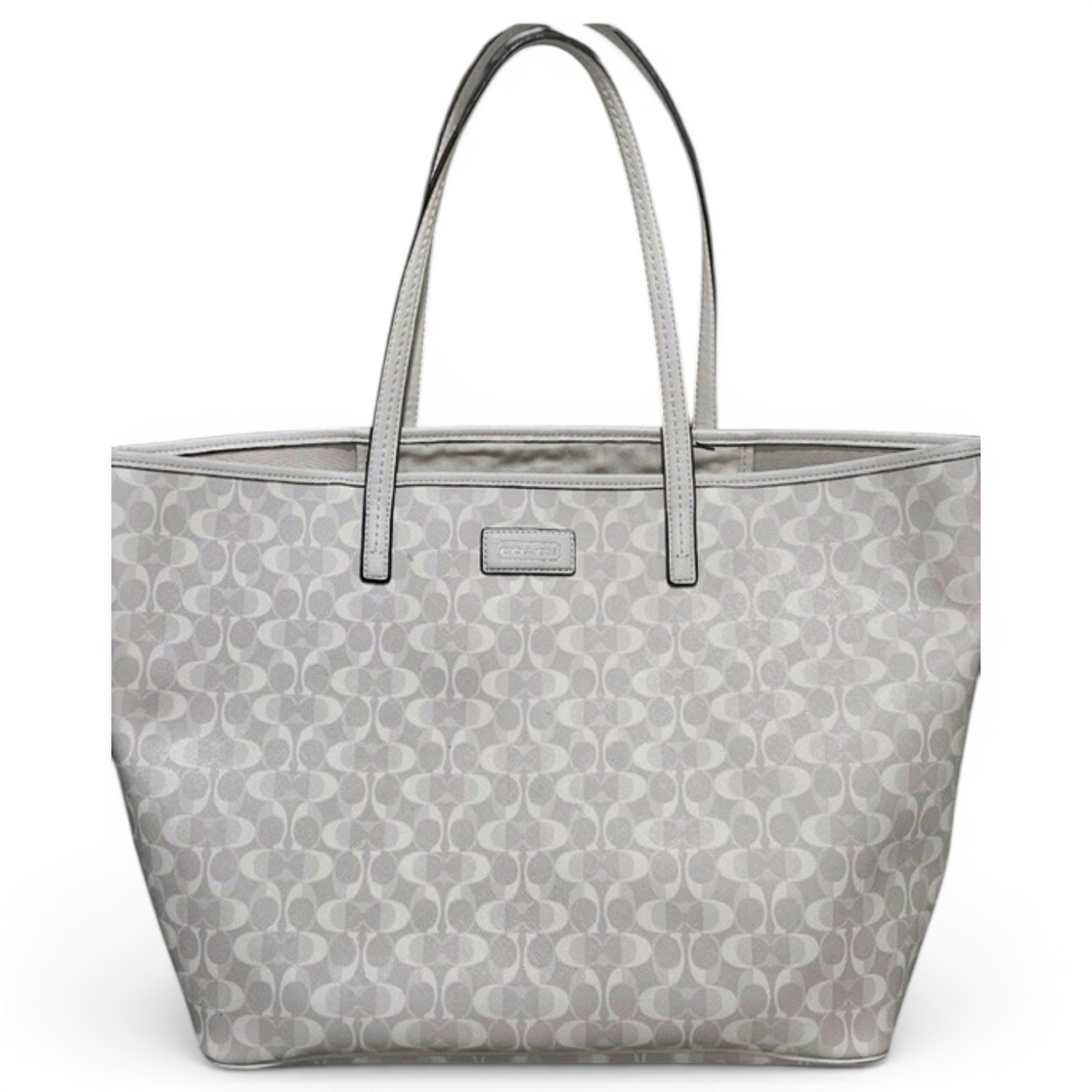 Leather tote