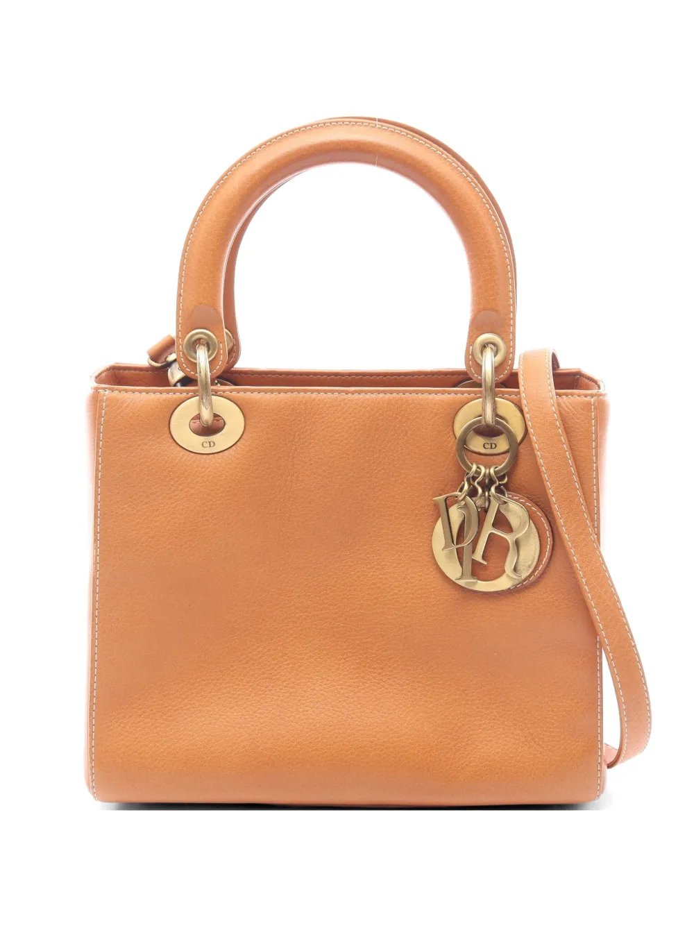 2000s Lady Dior Cannage tote bag