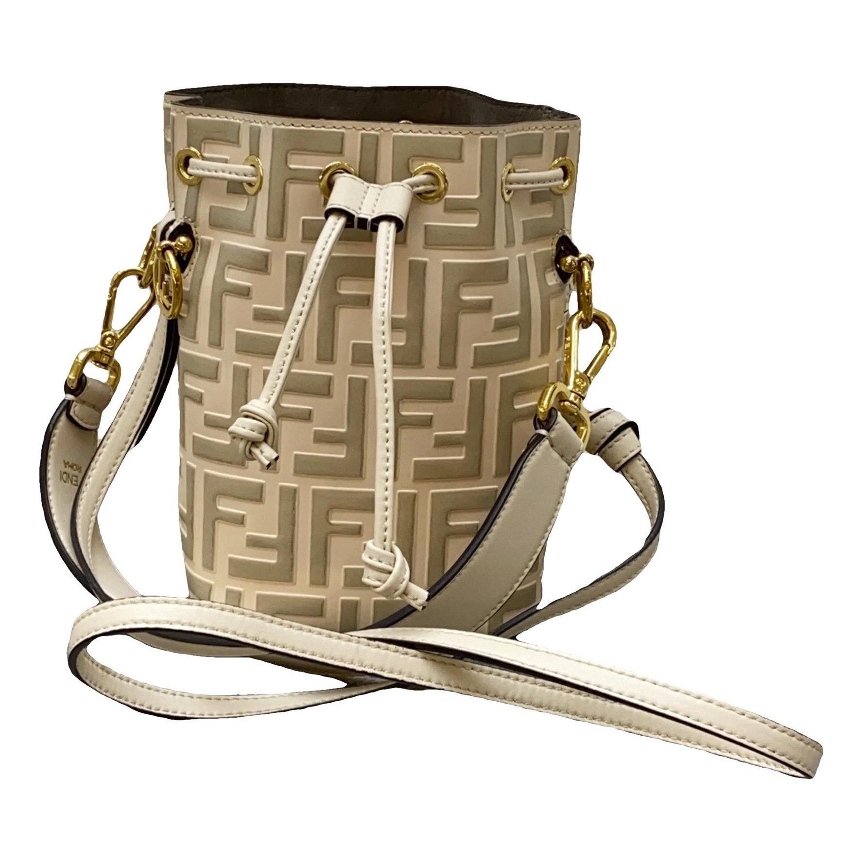 Mon Trésor leather crossbody bag
