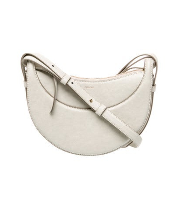 Polene Leather Shoulder Bag