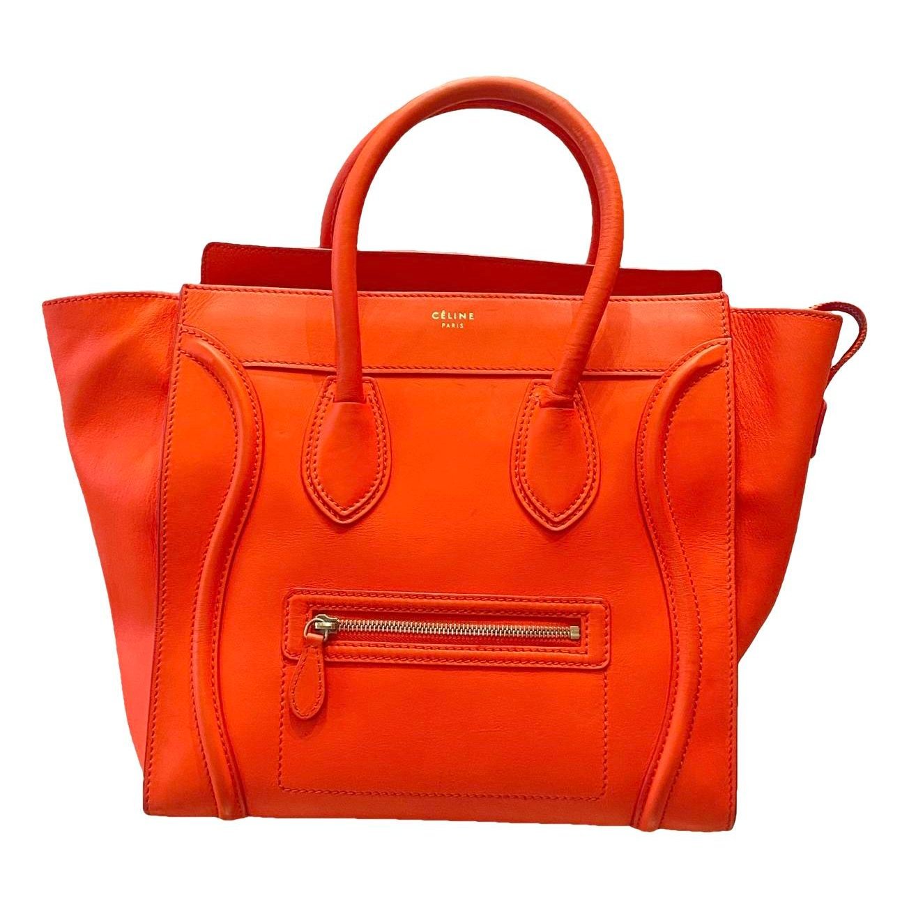 Luggage leather handbag