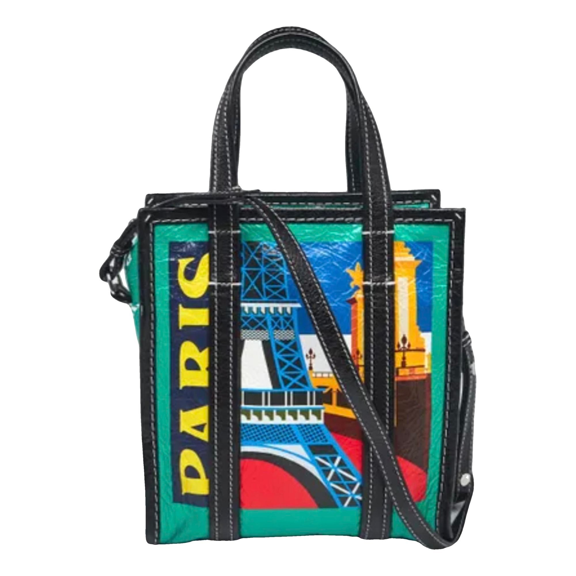 Bazar Bag patent leather handbag