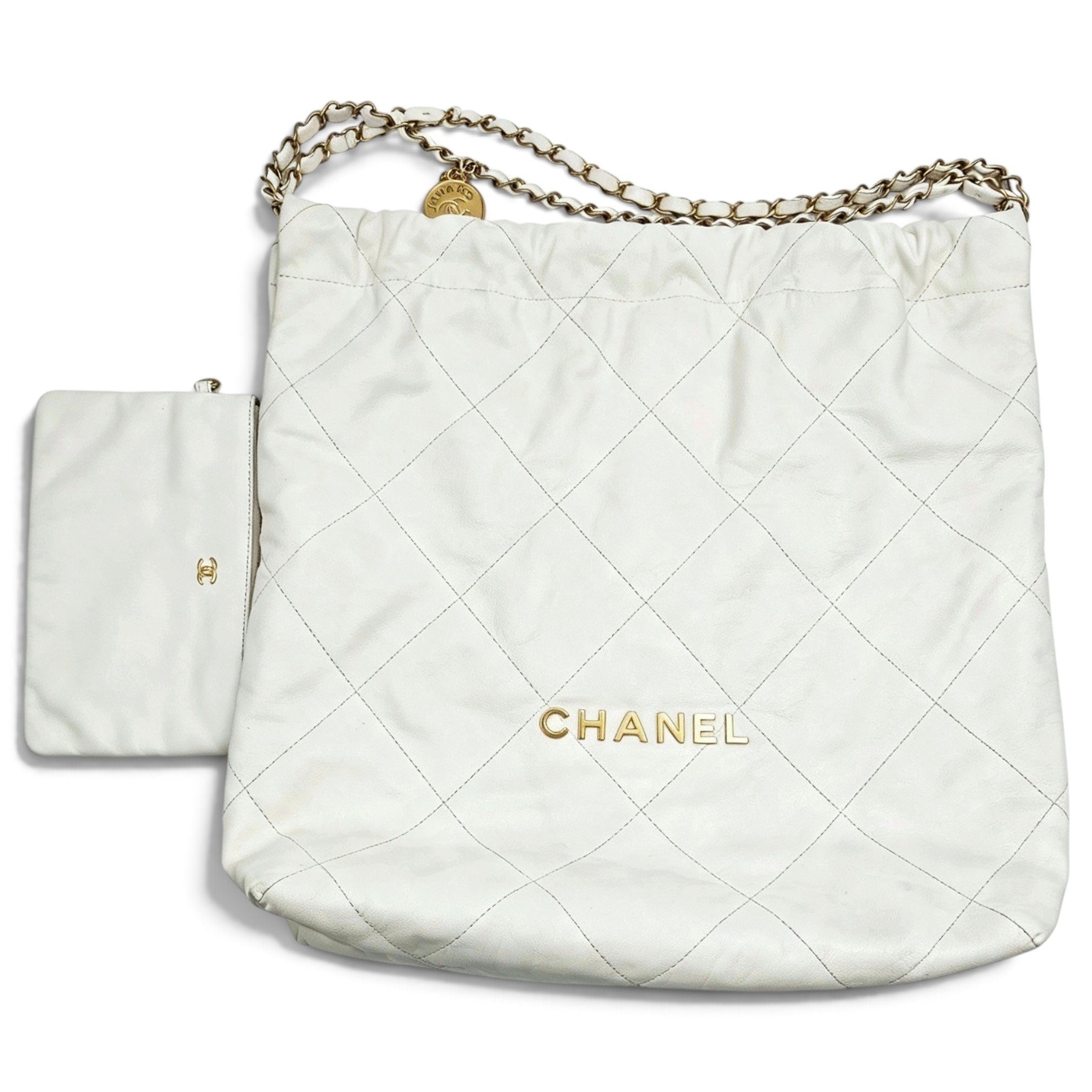 Chanel 22 leather handbag