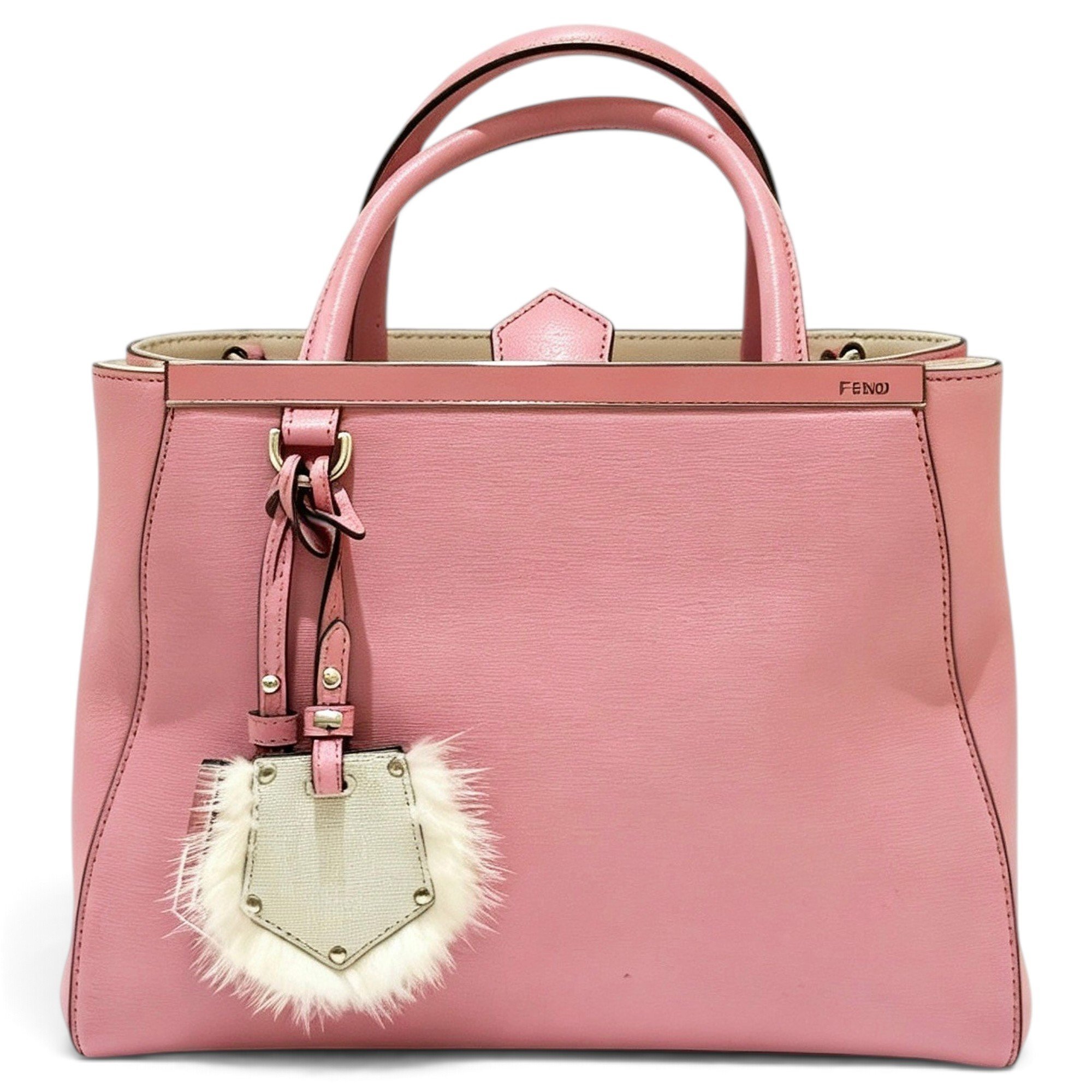 Fendi 2Jours leather handbag