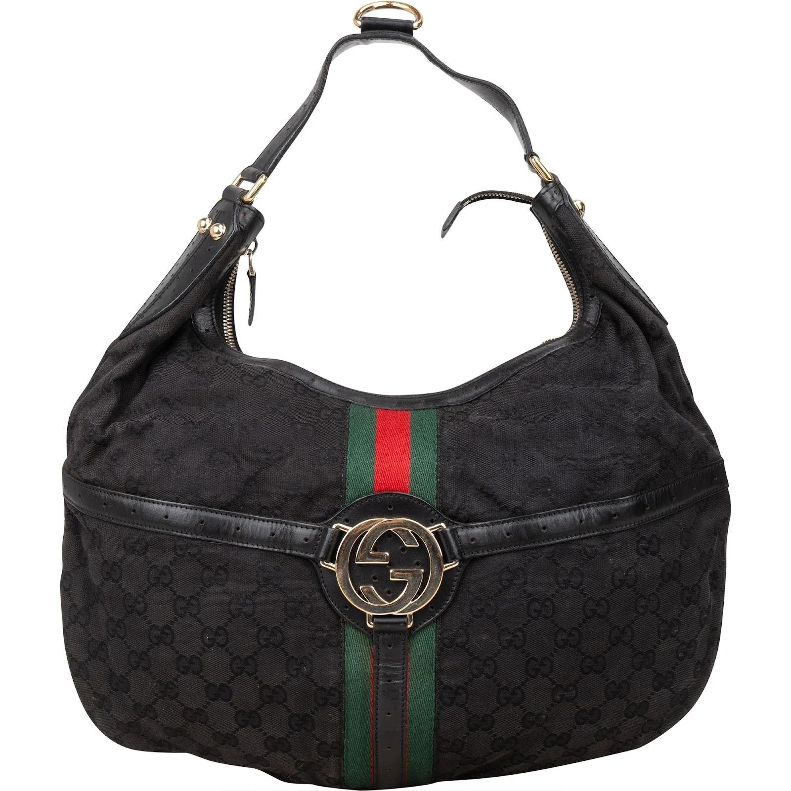 Hobo leather handbag