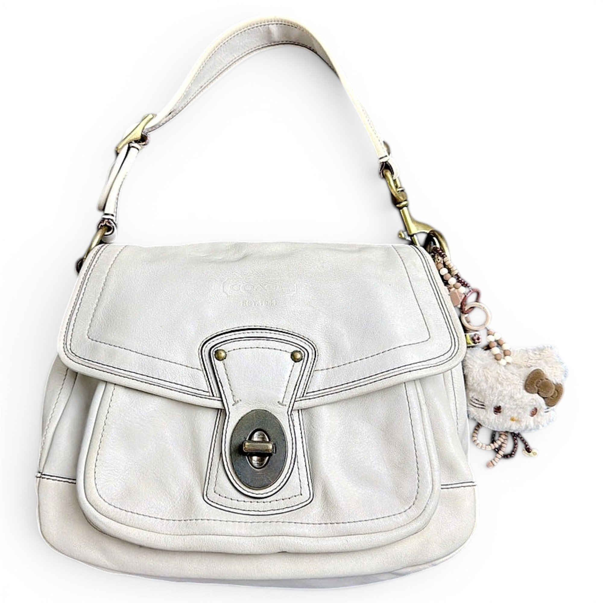 Signature Sufflette leather handbag