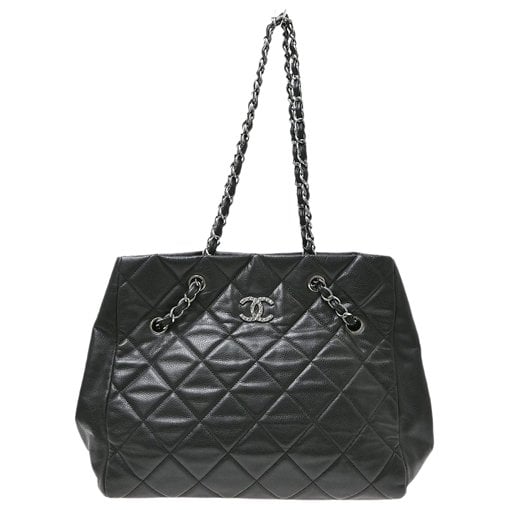 Chain Around leather tote