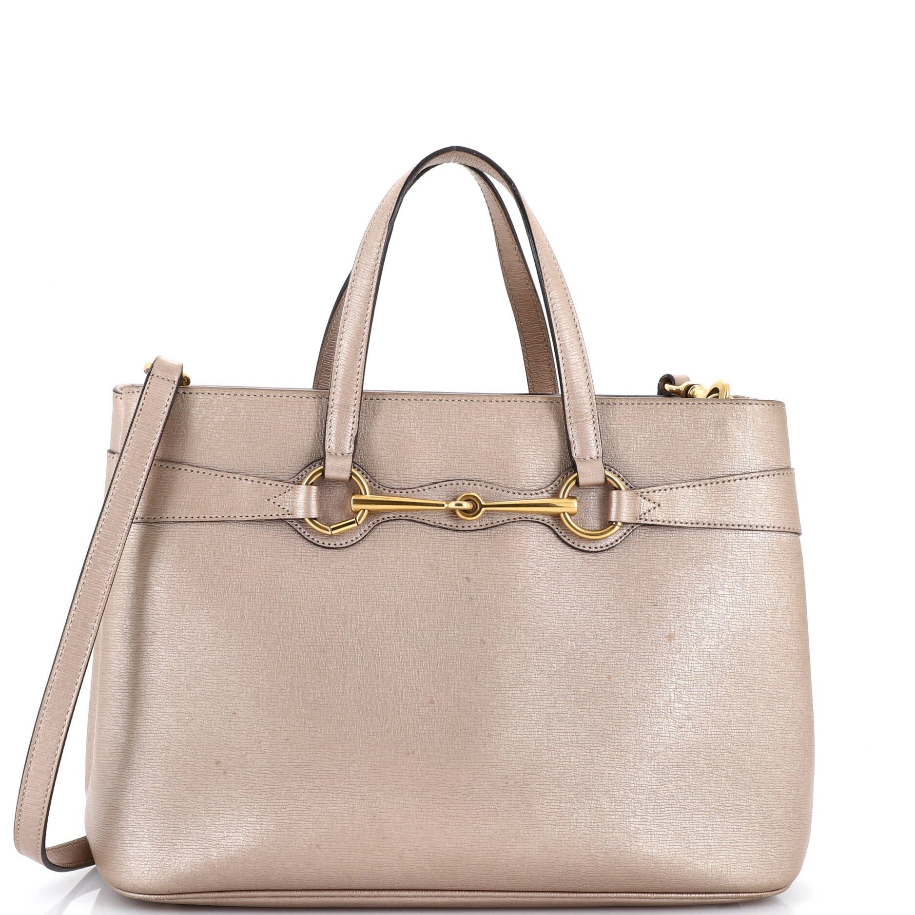 Bright Bit Convertible Tote Leather Medium