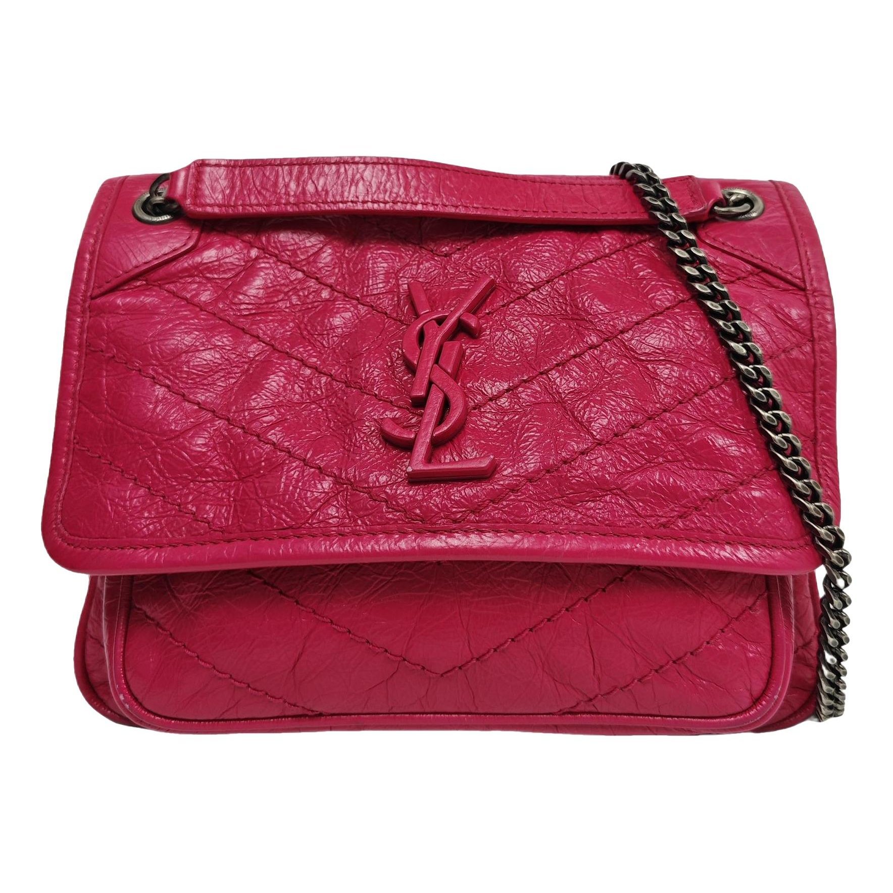 Niki leather crossbody bag