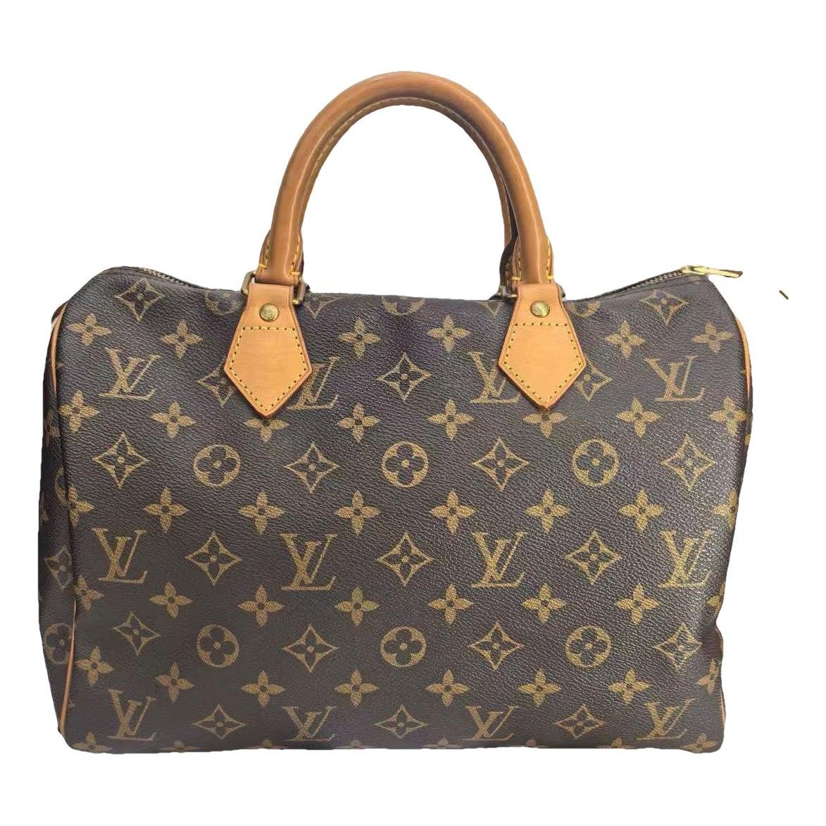 Speedy leather handbag