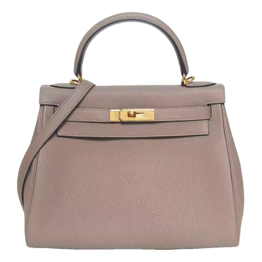 Hermes Kelly 28 Handbag Gold