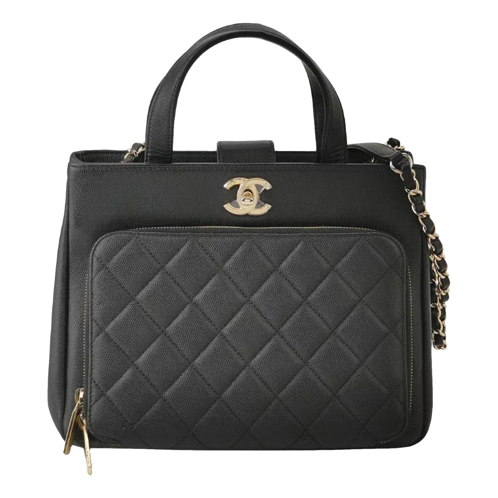 Leather handbag