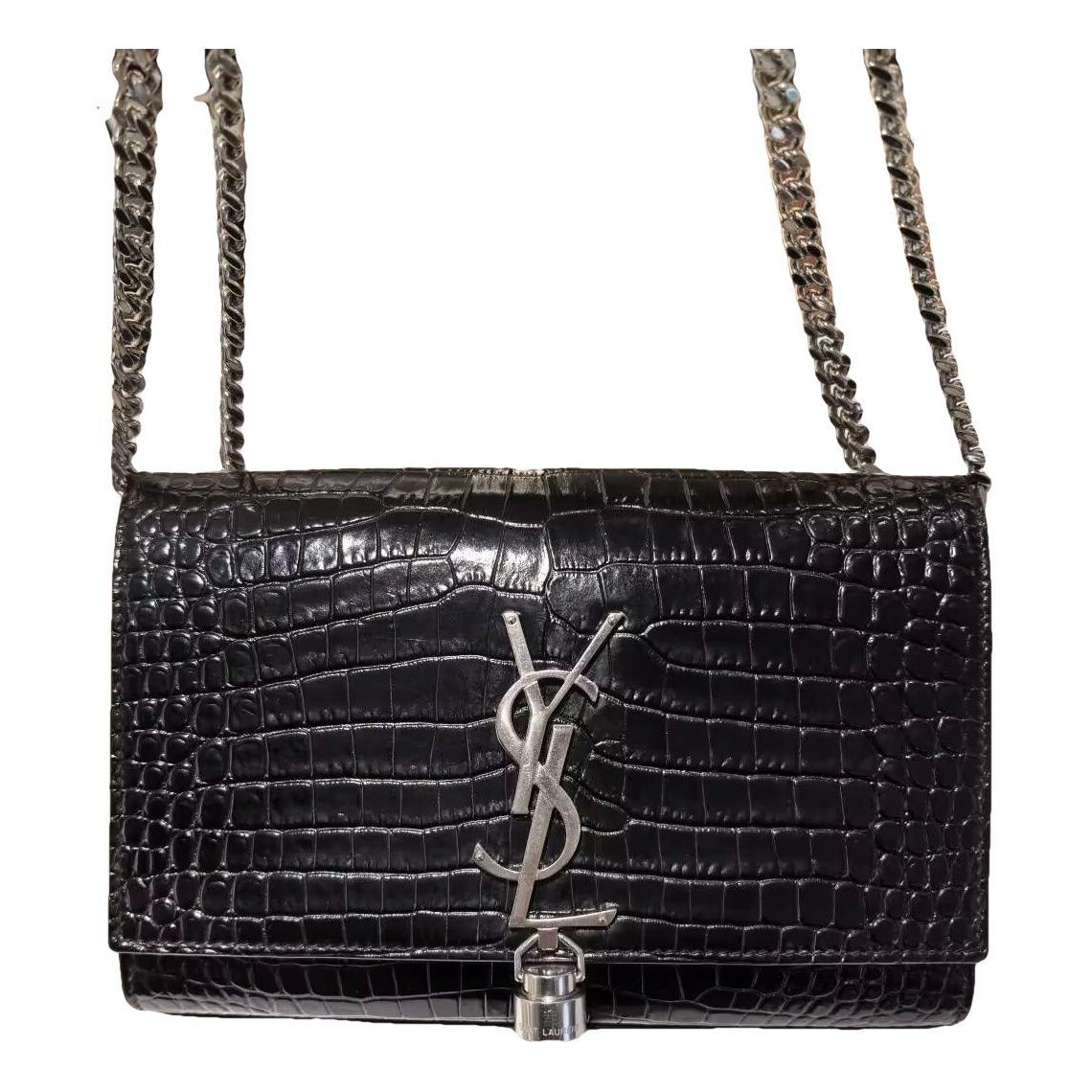 Saint Laurent Pompom Kate leather handbag