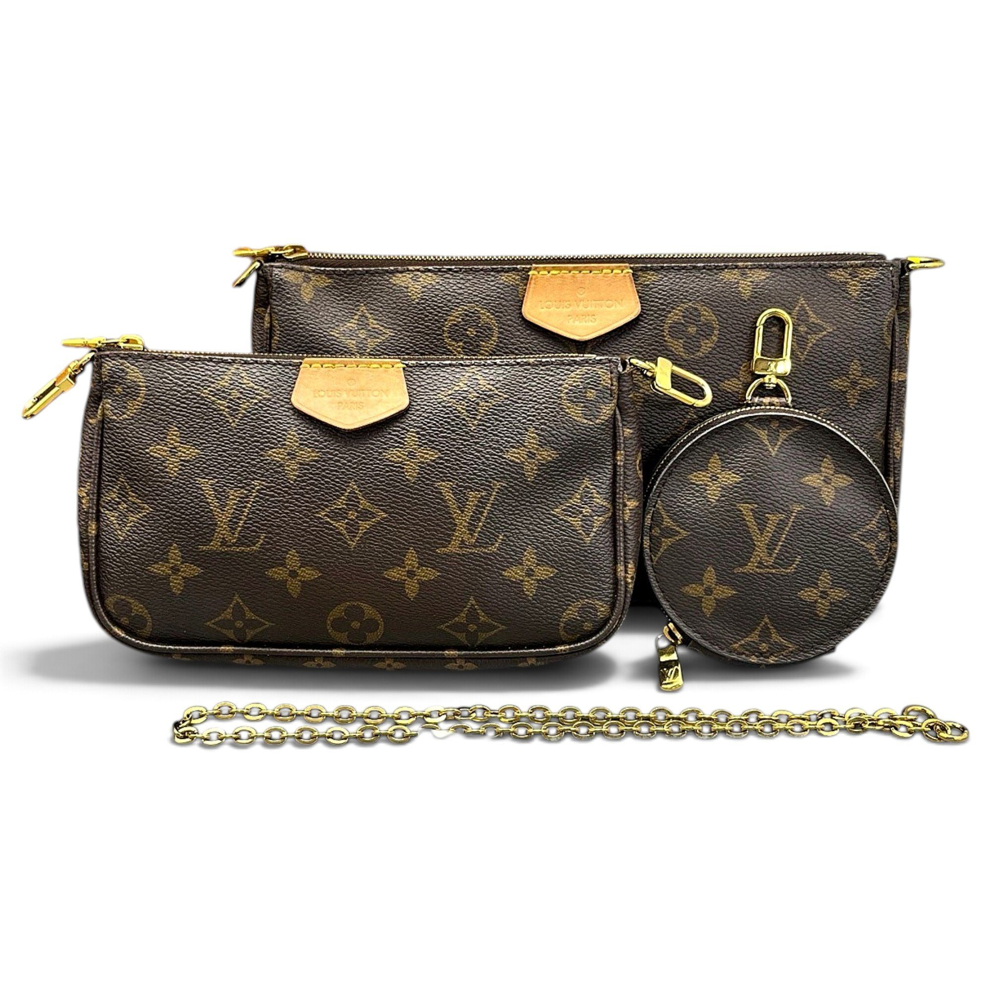 Multi Pochette Accessoires leather crossbody bag