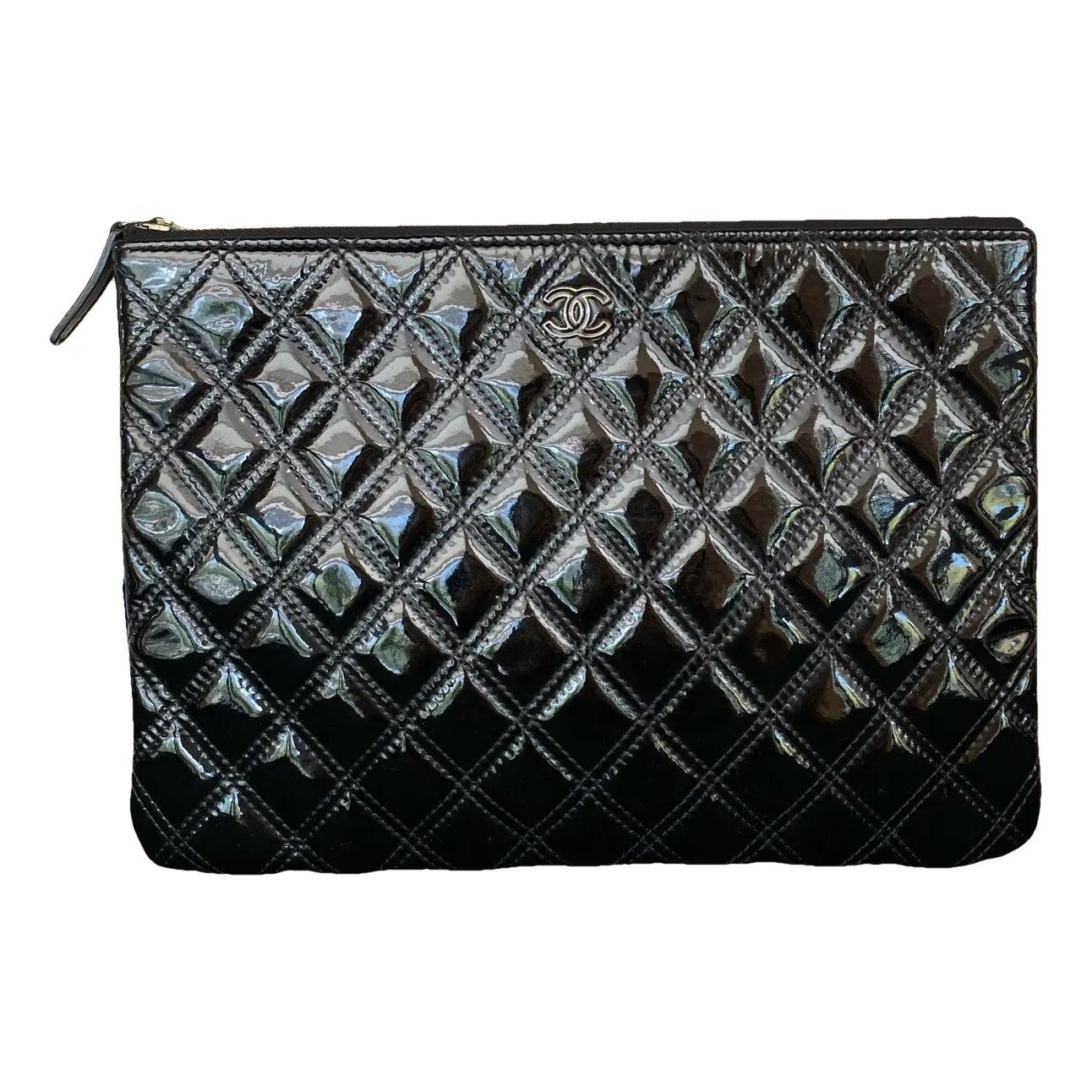 Boy patent leather clutch bag