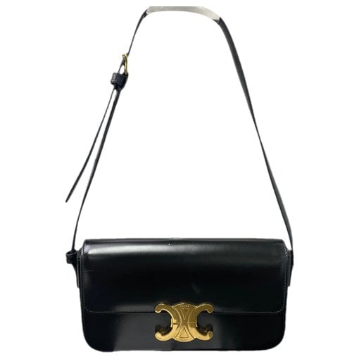 Triomphe leather handbag