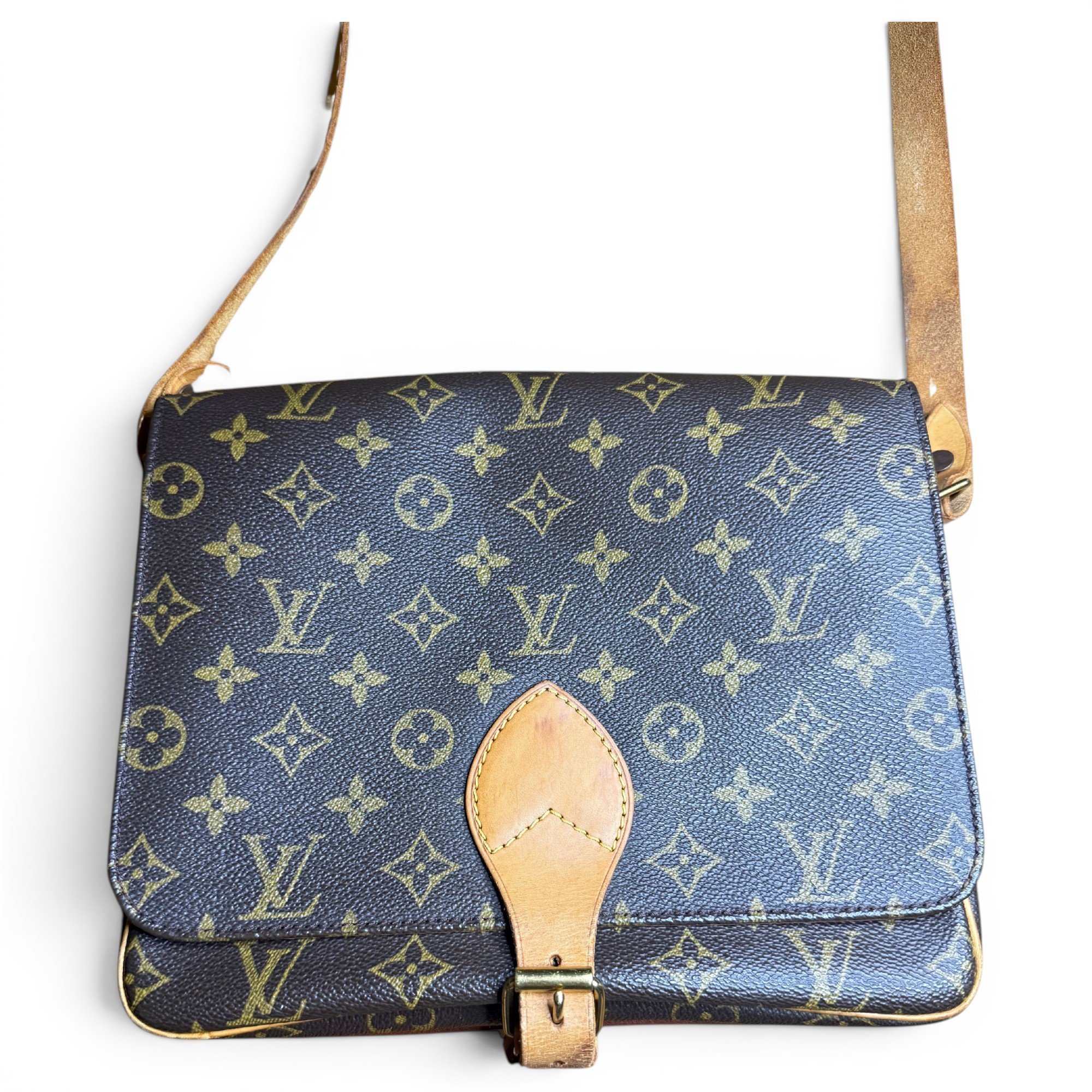 Cartouchière cloth crossbody bag