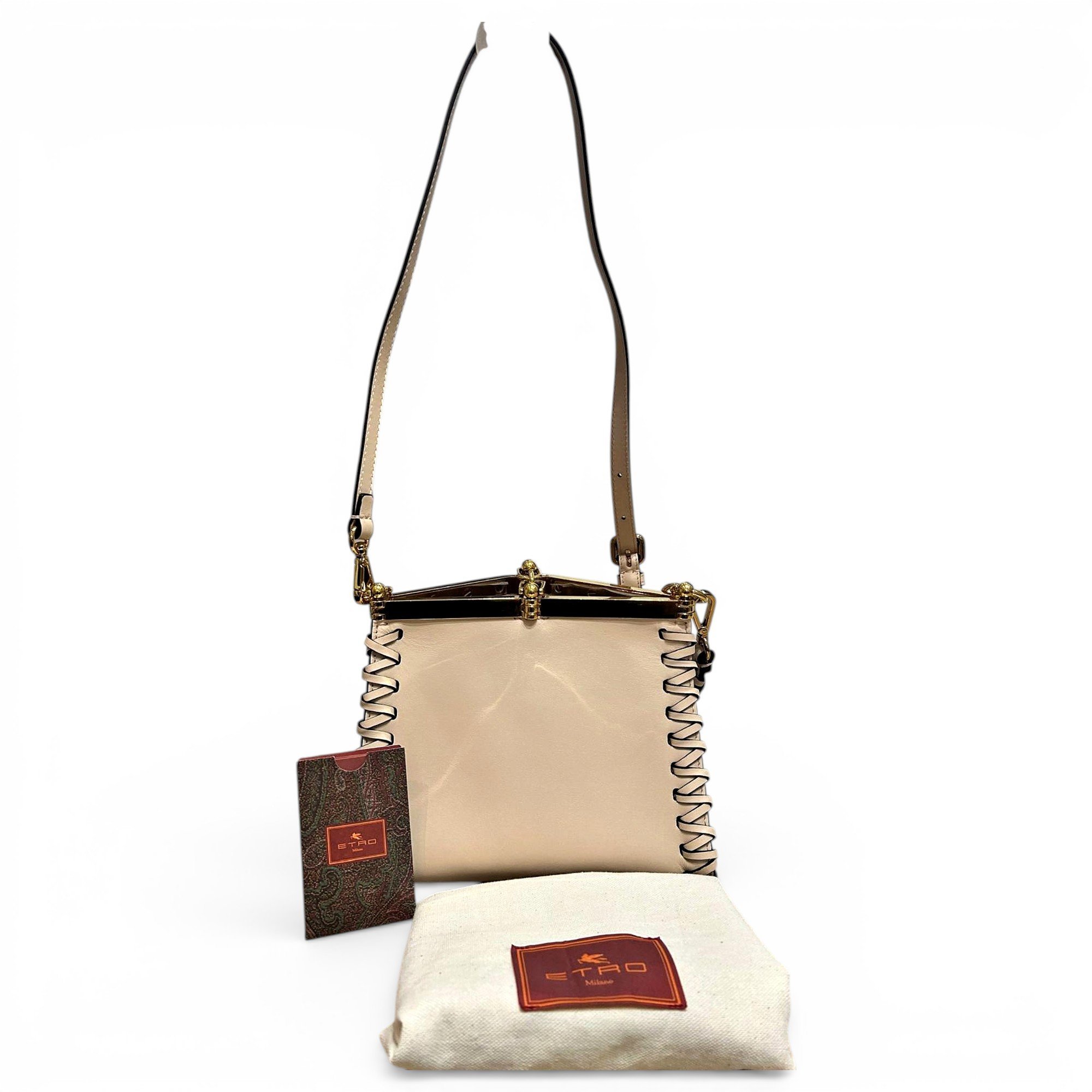 Vela leather handbag