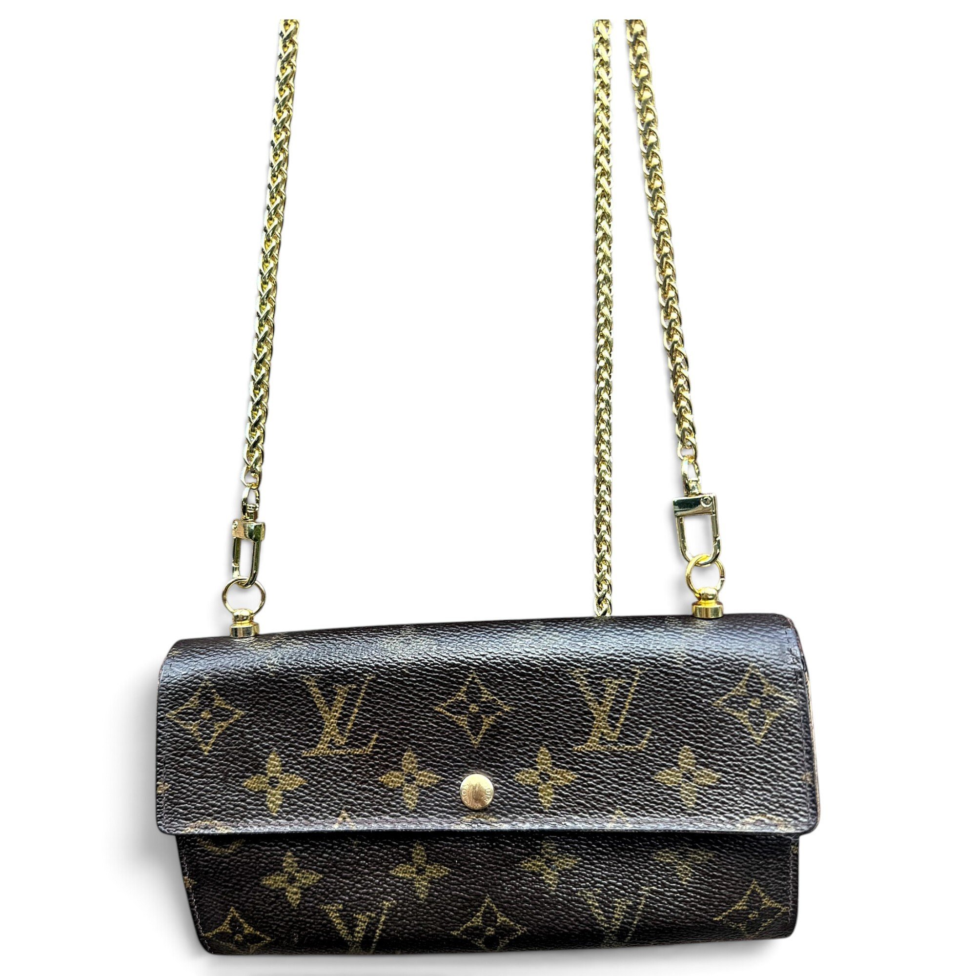 Leather crossbody bag