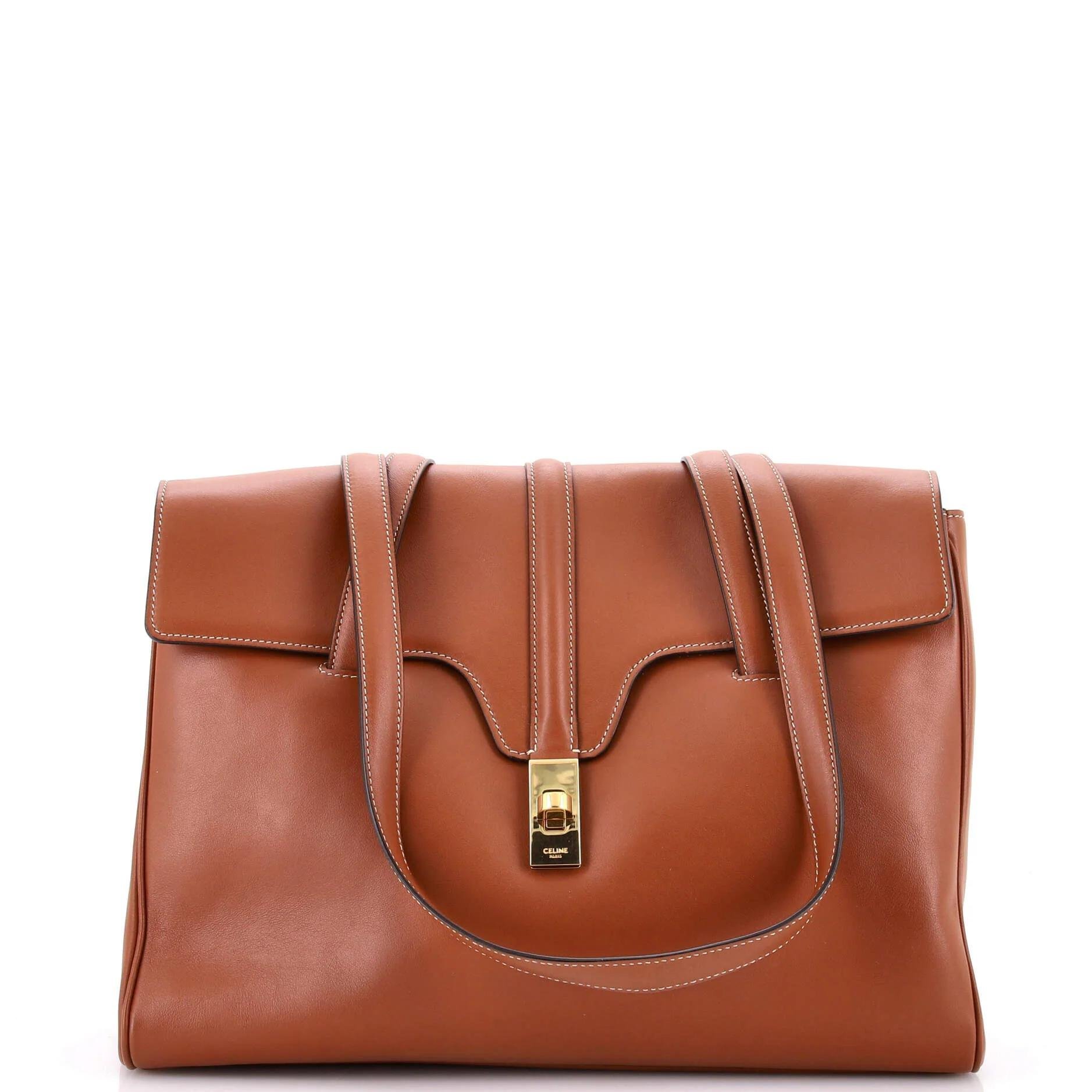 Leather handbag