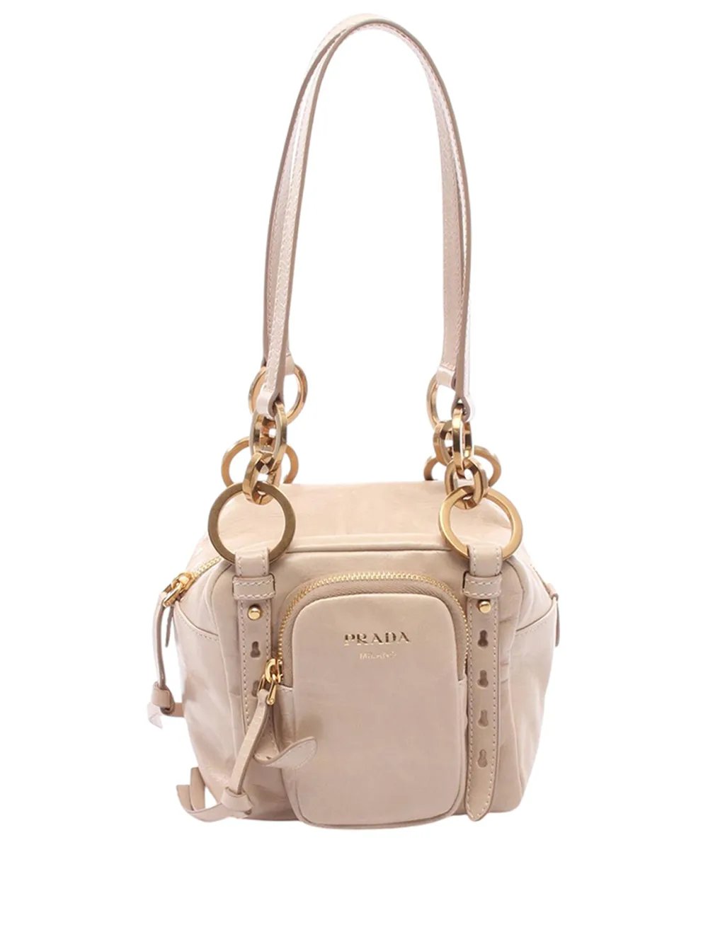 2010-2026 Mini Calfskin Dangle Top Handle Bag satchel