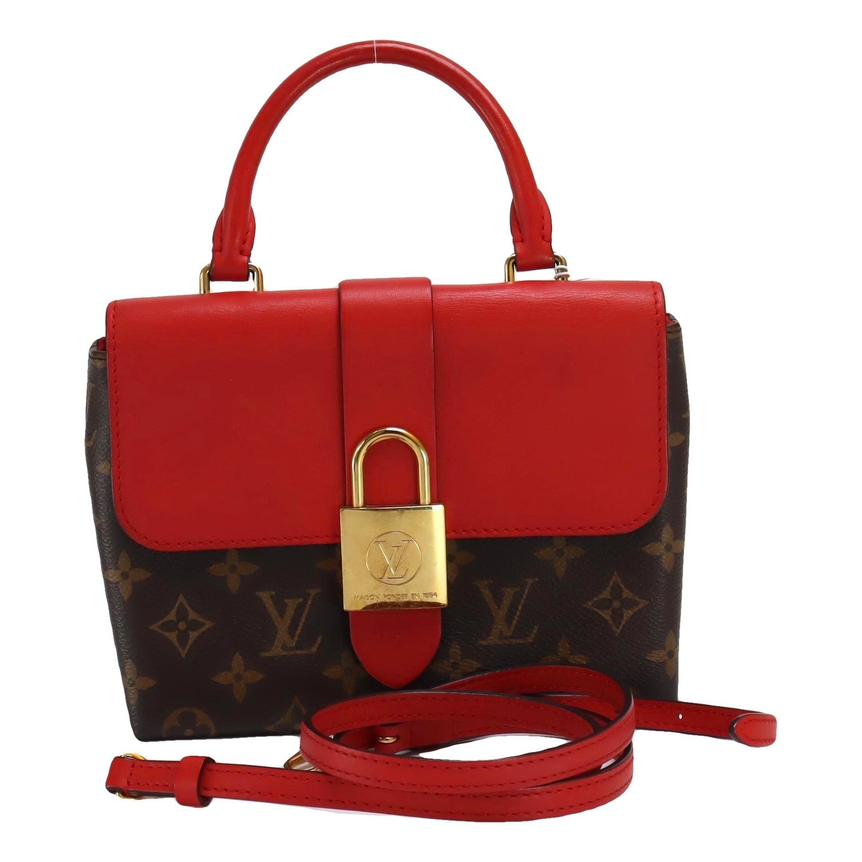 Locky BB leather handbag