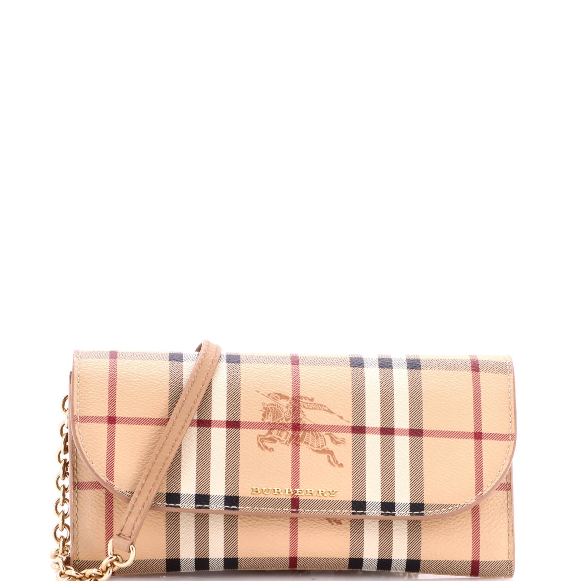 Henley Wallet on Chain Haymarket Coated Canvas
