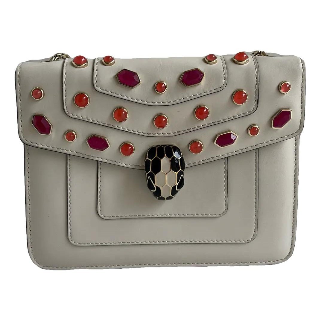 Serpenti leather crossbody bag