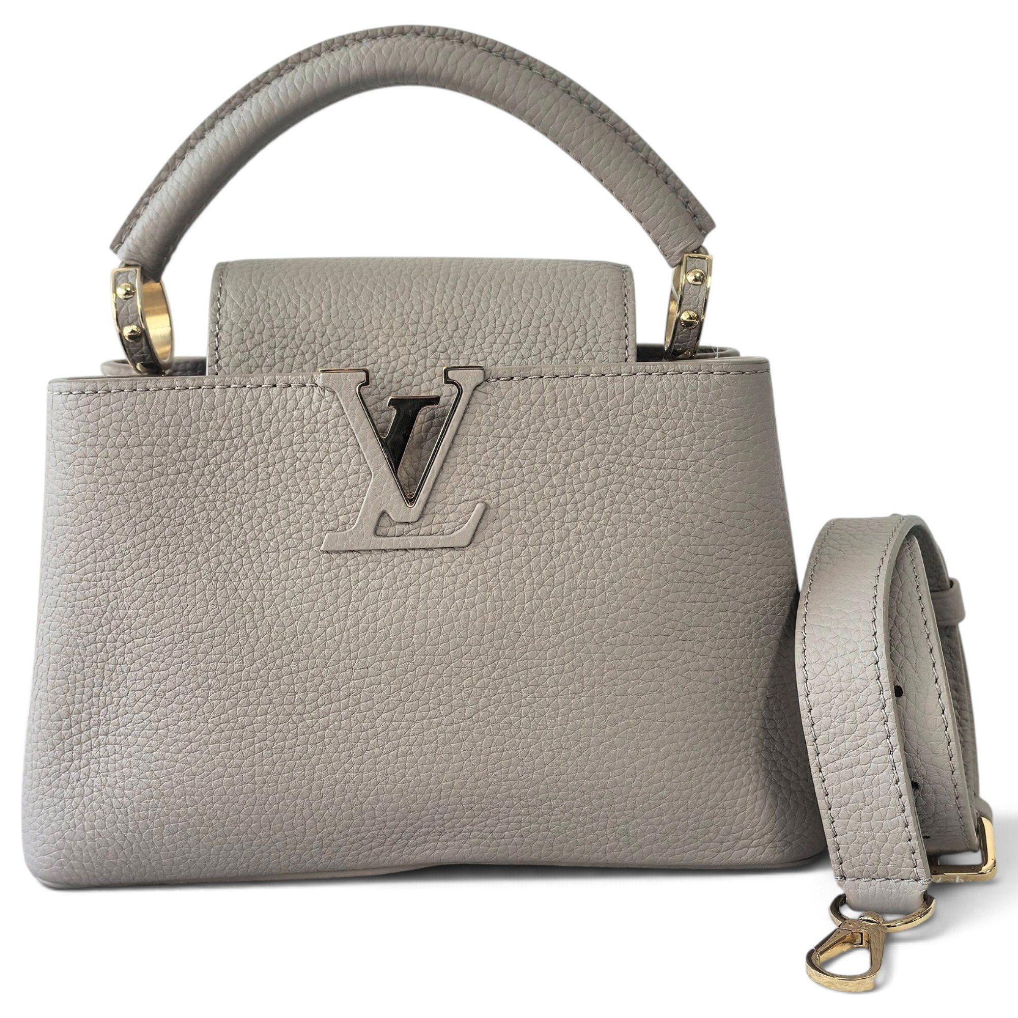 Capucines leather handbag