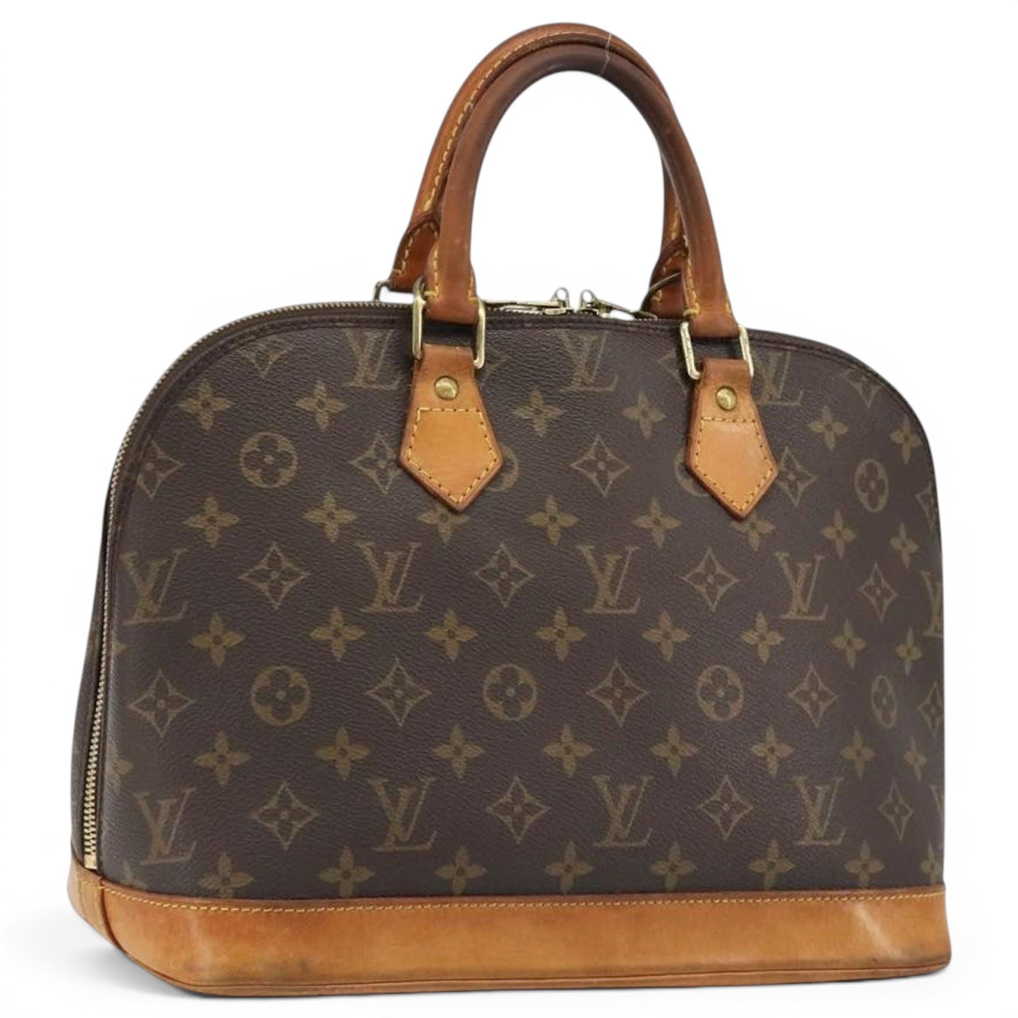 Alma leather handbag