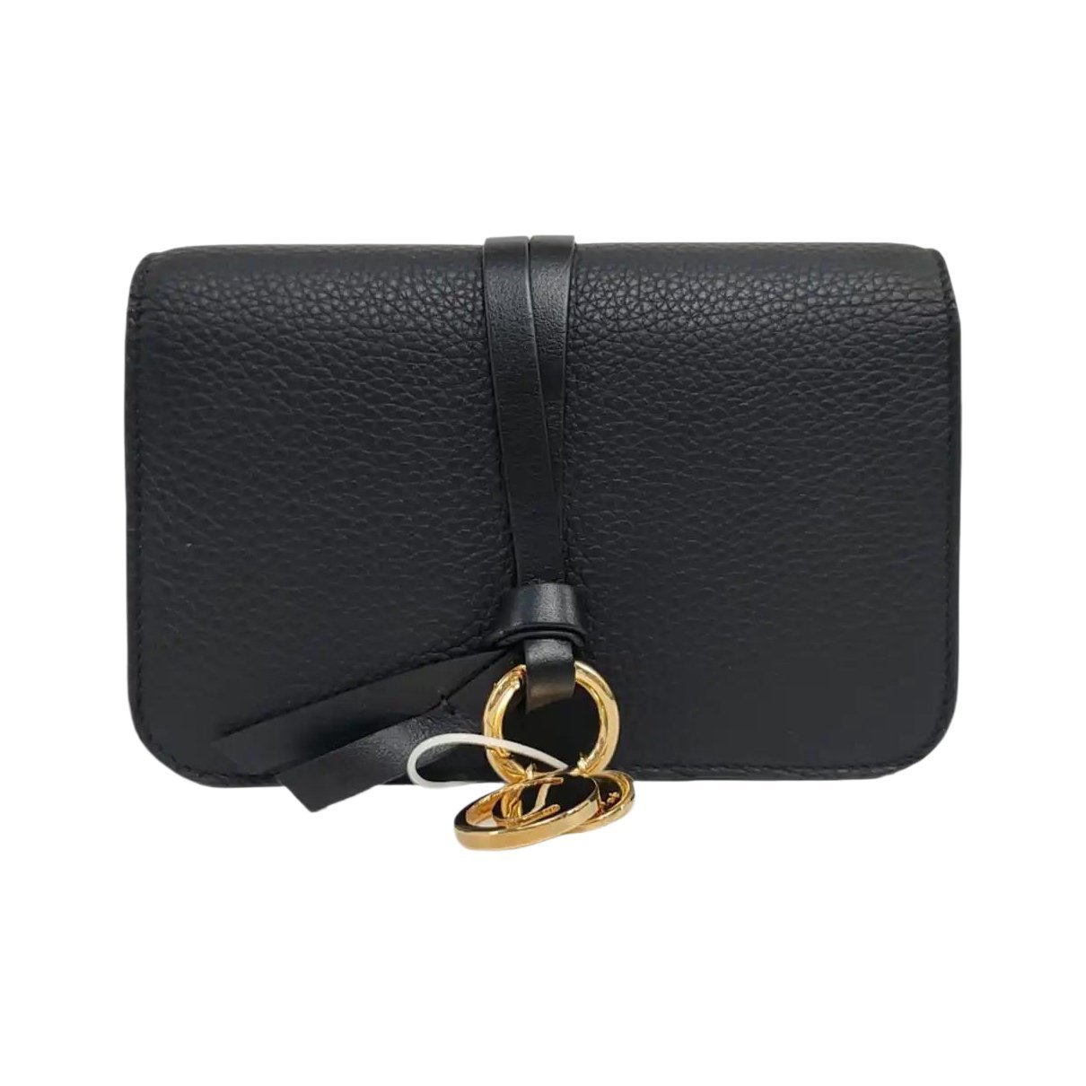 Alphabet leather mini bag