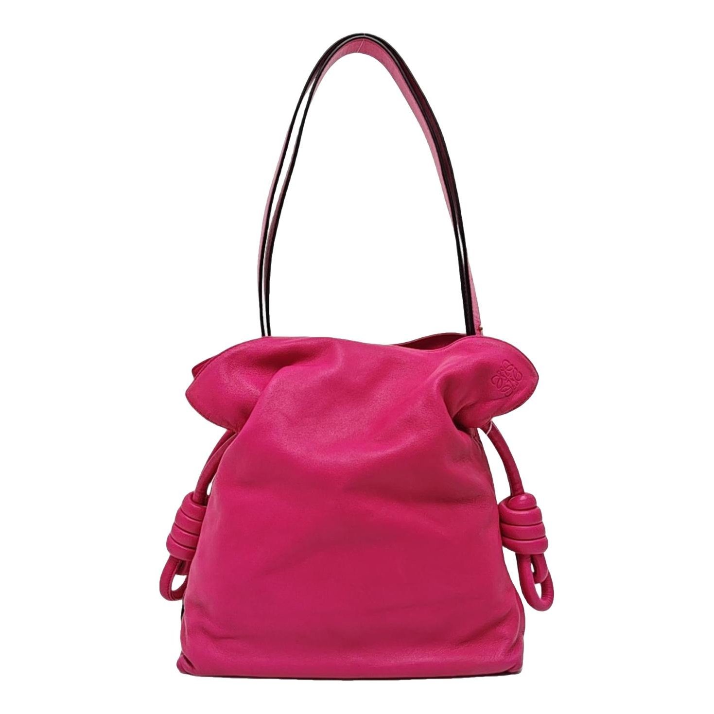 Flamenco leather handbag