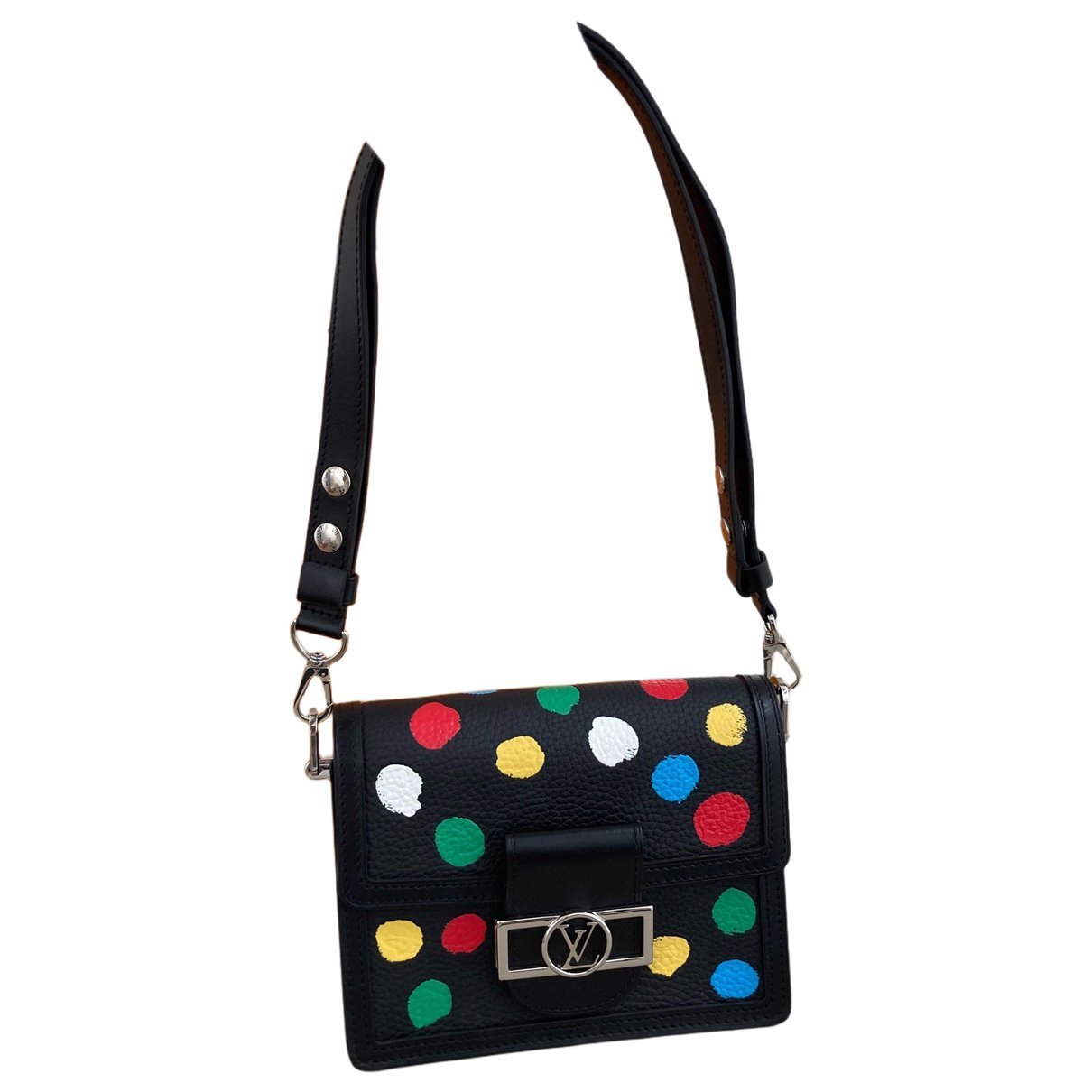 Dauphine leather handbag