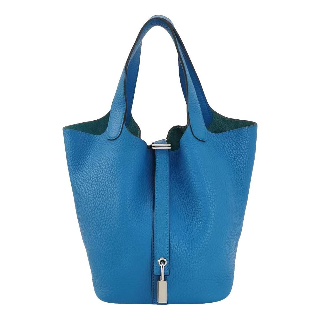Picotin leather handbag