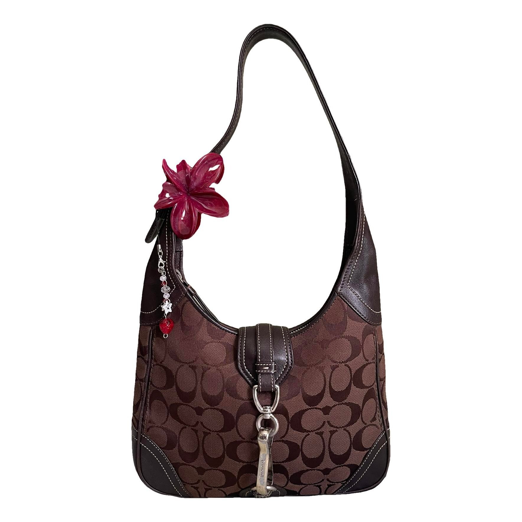 Hamilton Hobo leather handbag