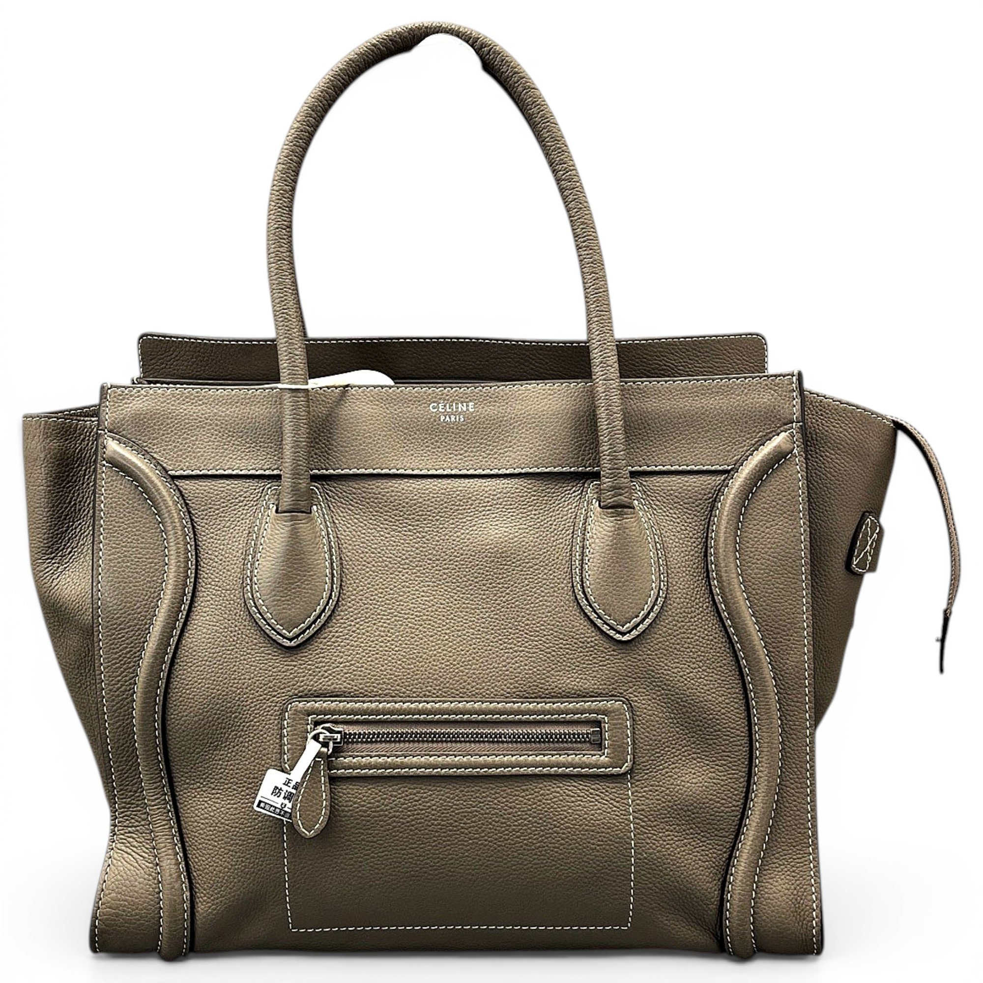 Luggage leather handbag