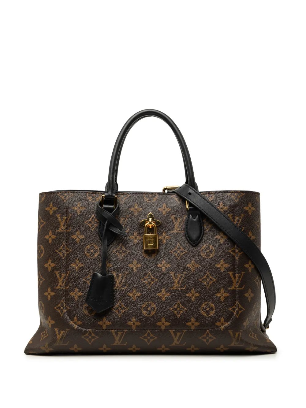 2018 Monogram Flower Tote satchel