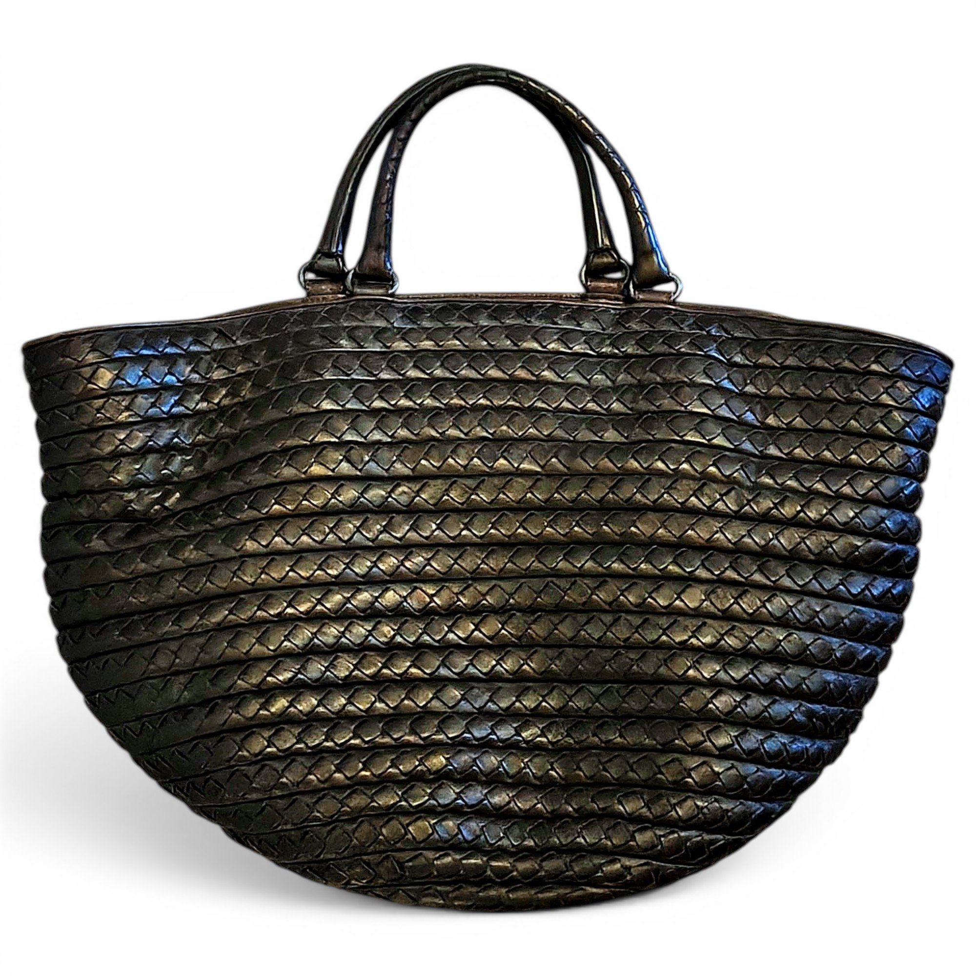 Cabat leather tote